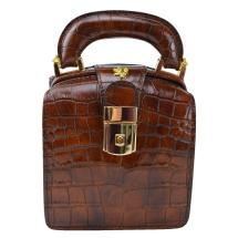 Pratesi Brunelleschi K120/L Borsetta in vera pelle - Brunelleschi K120/L Marrone